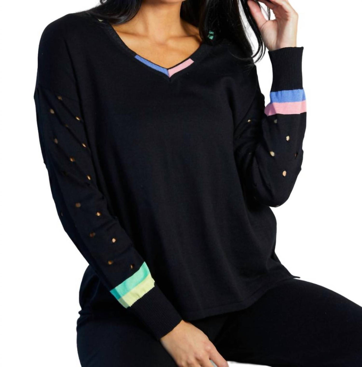 Angel Apparel - V-Neck Sweater