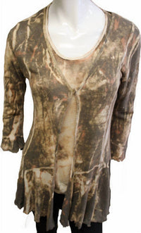 Angel - Bleach Linen Long Cardigan