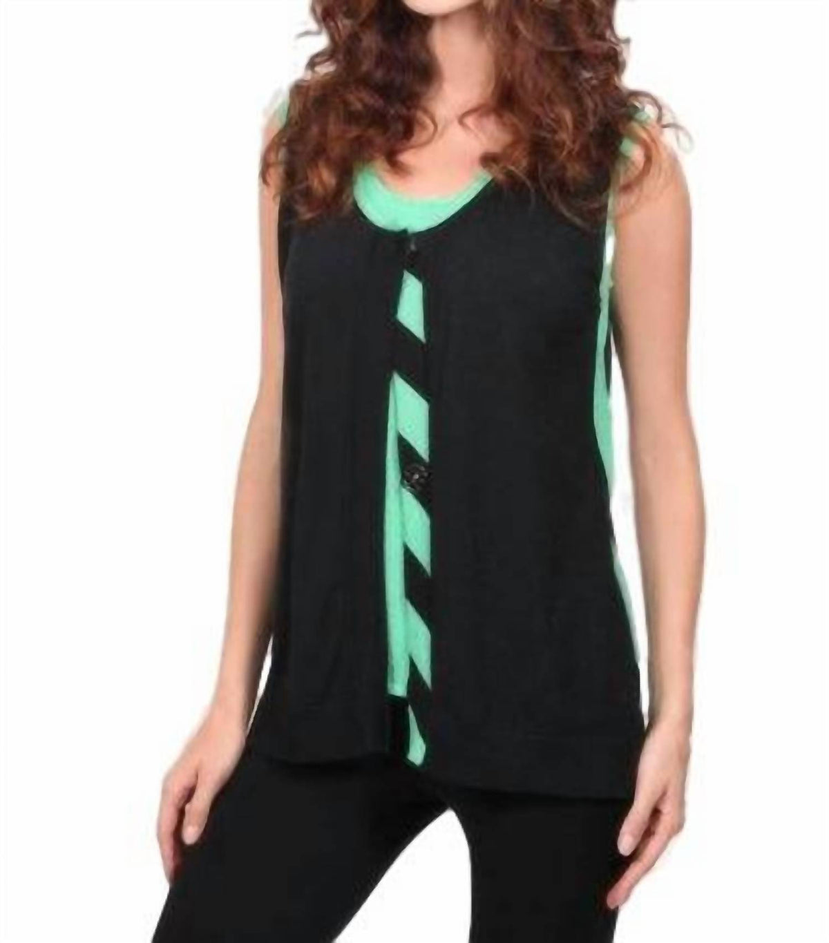 Angel - Citrus Twist Button-Up Vest