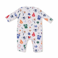 Angel Dear - Boys Game Day Romper