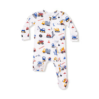 Angel Dear - Boys Zipper Footie