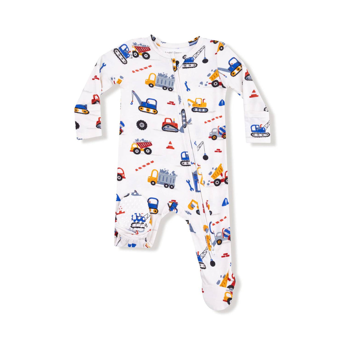 Angel Dear - Boys Zipper Footie