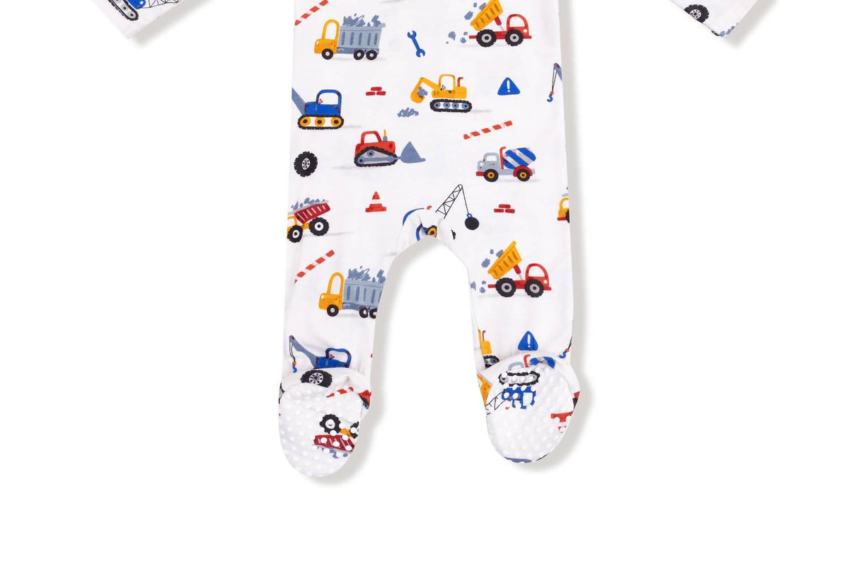 Angel Dear - Boys Zipper Footie