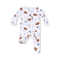 Angel Dear - Boys Zipper Footie