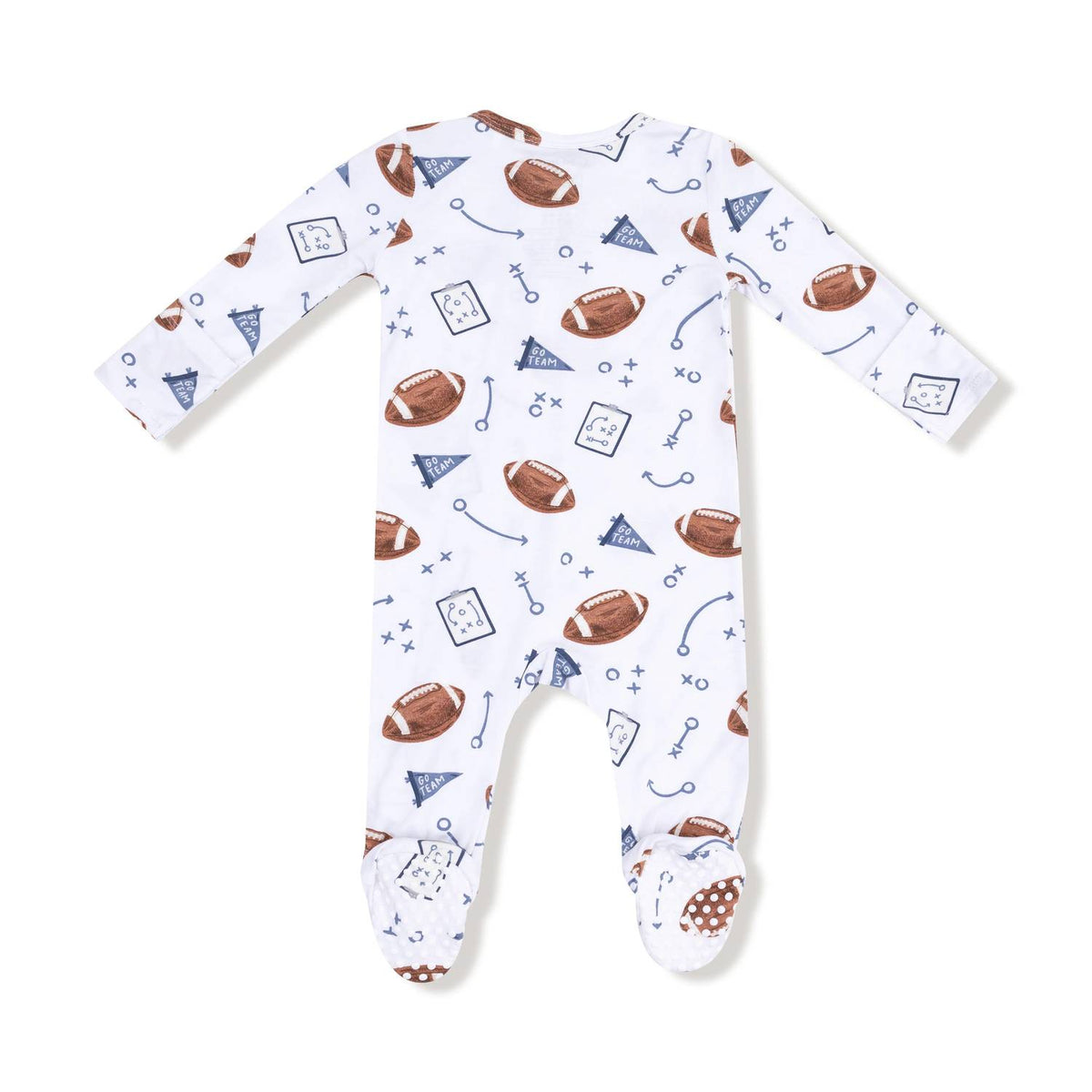 Angel Dear - Boys Zipper Footie