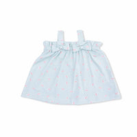 Angel Dear - Kid's Top With Bows And Ruffle Leg Bloomer