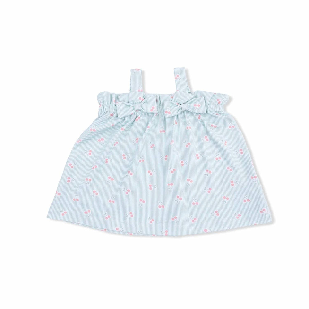 Angel Dear - Kid's Top With Bows And Ruffle Leg Bloomer