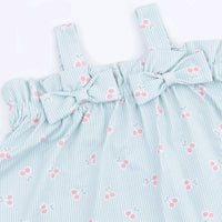 Angel Dear - Kid's Top With Bows And Ruffle Leg Bloomer