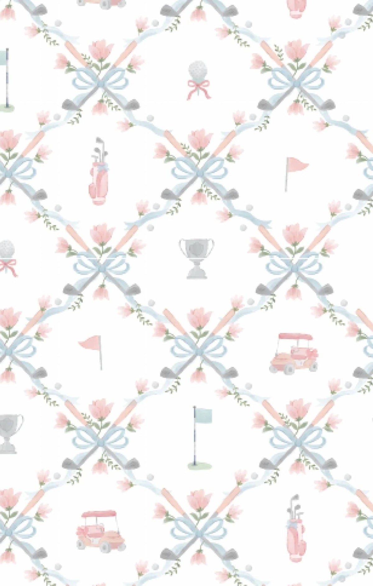 Angel Dear - Kids Golf Trellis Ruffle Bubble