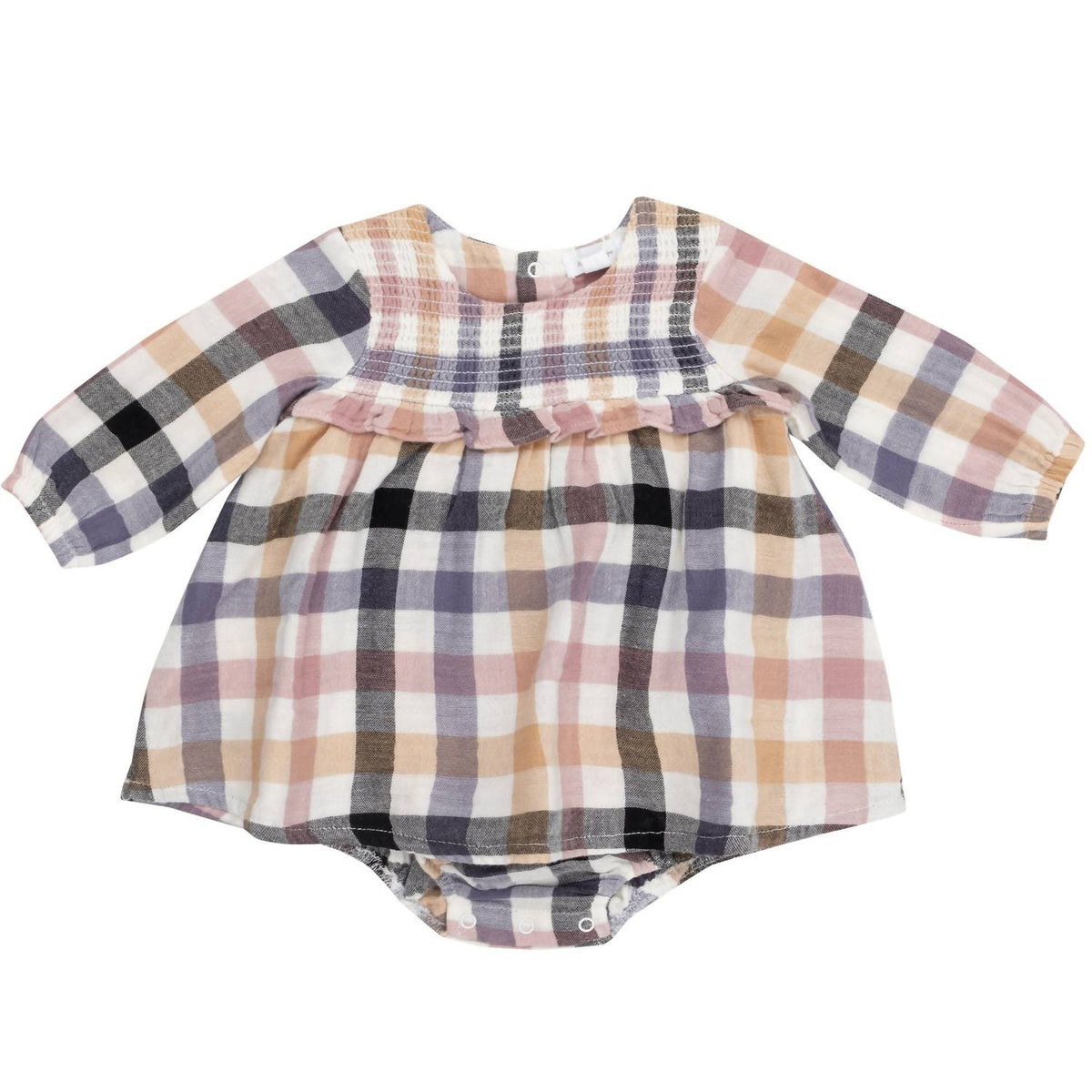 Angel Dear - Smocked Ruffle Bubble