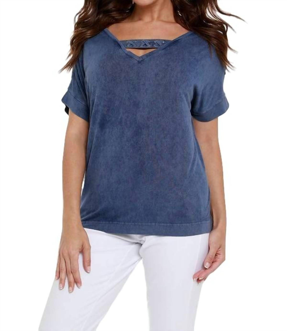 Front To Back Braided Top