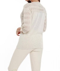 Linen V-Neck Top
