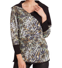 Angel - Mosaic Detail Neck Top