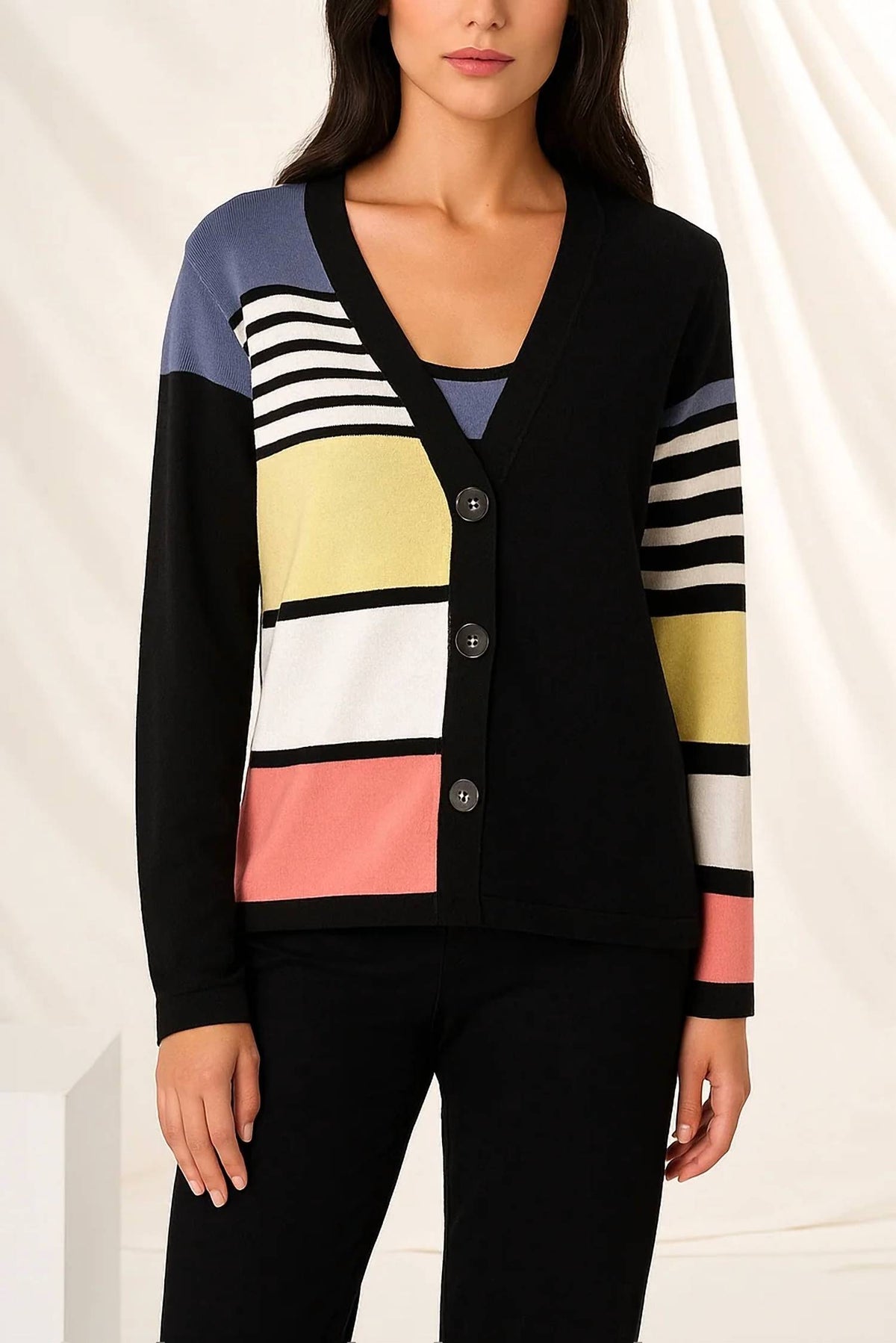 Angel - Stripe Cardigan