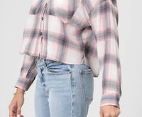 Angie - Plaid Top