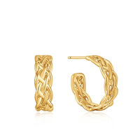 Ania Haie - Women's Rope Chunky Hoop Earrings - earrings - gold - jewelry