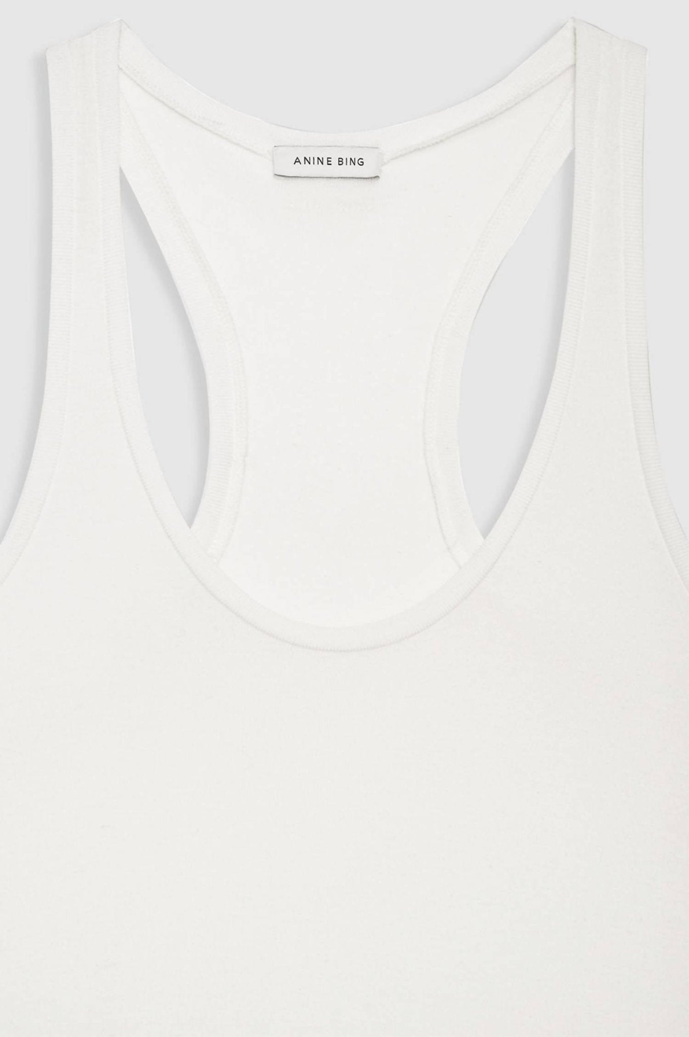 Anine Bing - Dale Tank Top - clothing - modal - solid