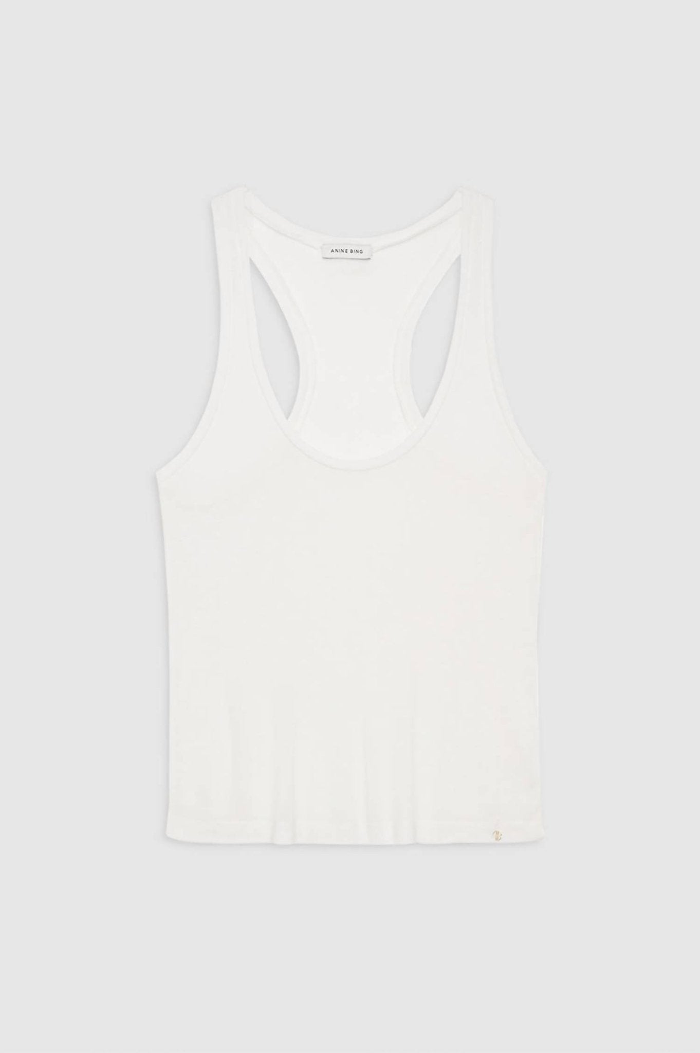 Anine Bing - Dale Tank Top - clothing - modal - solid