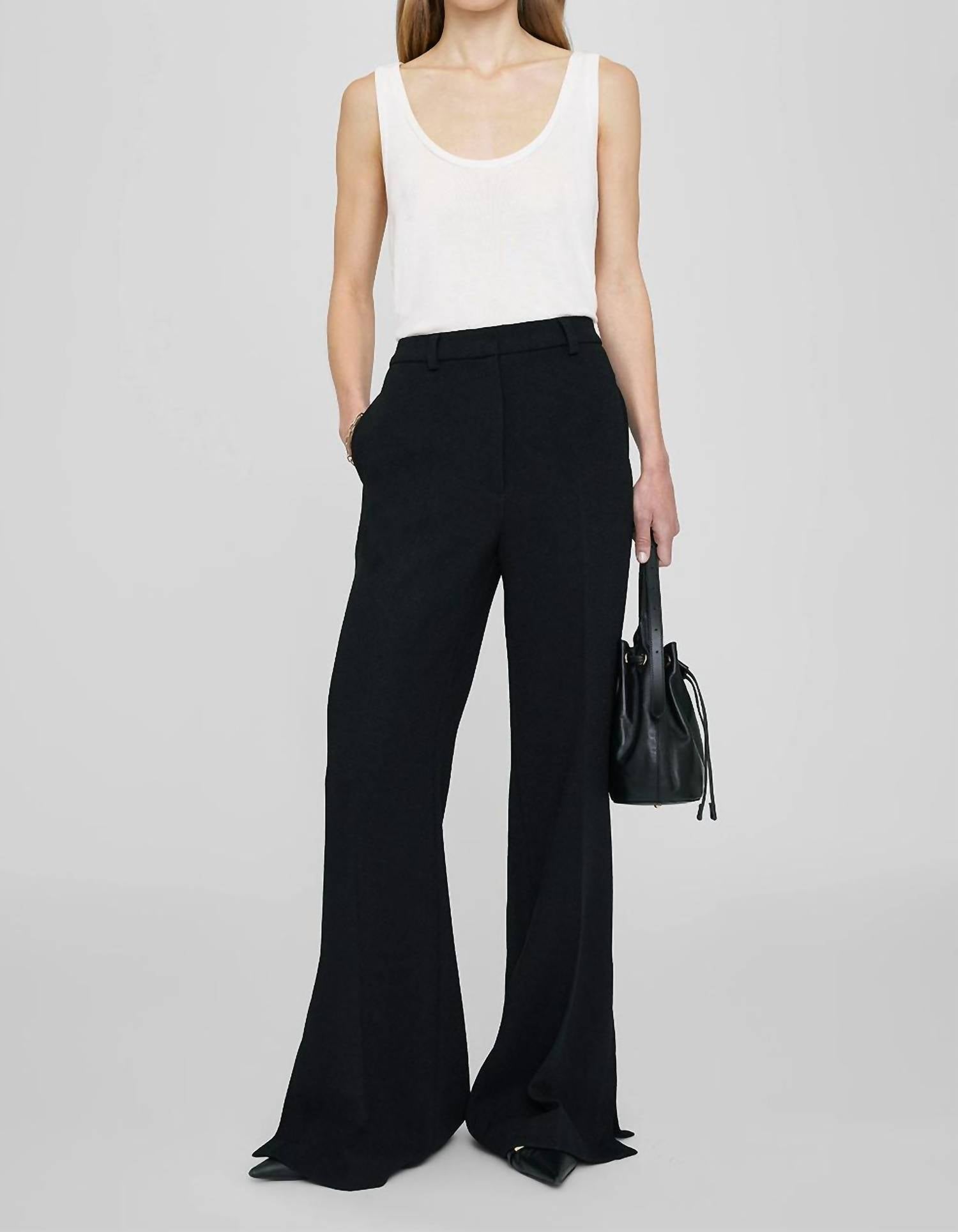 Anine Bing - Dale Tank Top - clothing - modal - solid