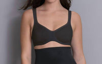 Anita - Twin Firm Underwire Bra - black - bras - clothing
