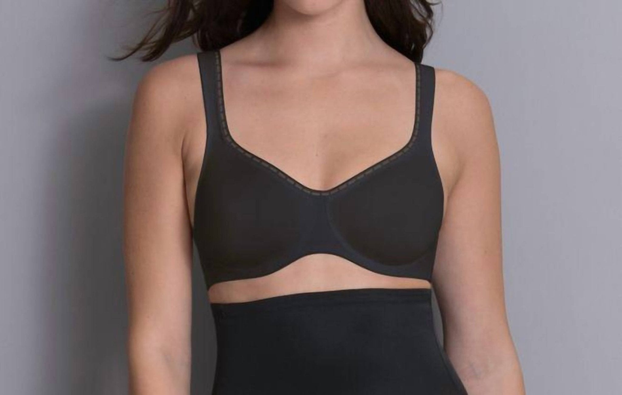 Anita - Twin Firm Underwire Bra - black - bras - clothing