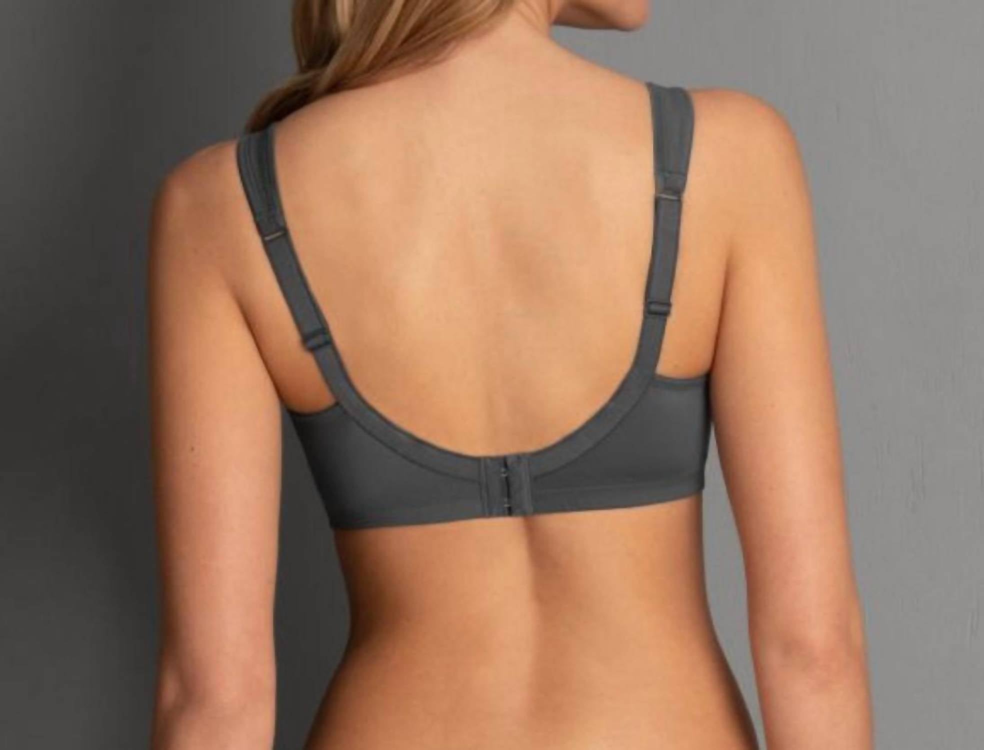 Anita - Twin Wireless Soft Bra - black - bras - clothing