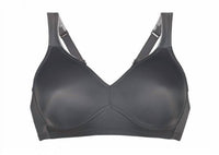 Anita - Twin Wireless Soft Bra - black - bras - clothing