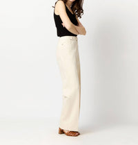 Ann Mashburn - Coco 5 Pocket Jeans - beige - clothing - cotton - blend