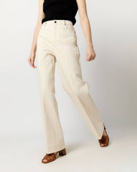 Ann Mashburn - Coco 5 Pocket Jeans - beige - clothing - cotton - blend
