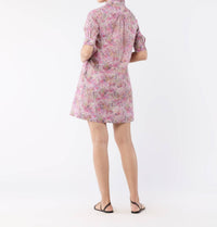 Ann Mashburn - Elbow - sleeve Frill Dress - clothing - collection:vacationdresses(Auto) - cotton