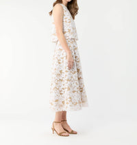 Ann Mashburn - Gia Shell Top - beige - blouses - clothing