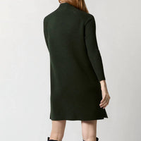 Ann Mashburn - Hadley Mock Neck Dress - clothing - dresses - green