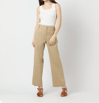 Ann Mashburn - Nia Shell Ribbed Tank Top - clothing - cotton - tank - tops