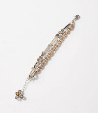 Anne Vaughan - Women's Multistrand Crystal Bracelet - bracelets - crystal - jewelry