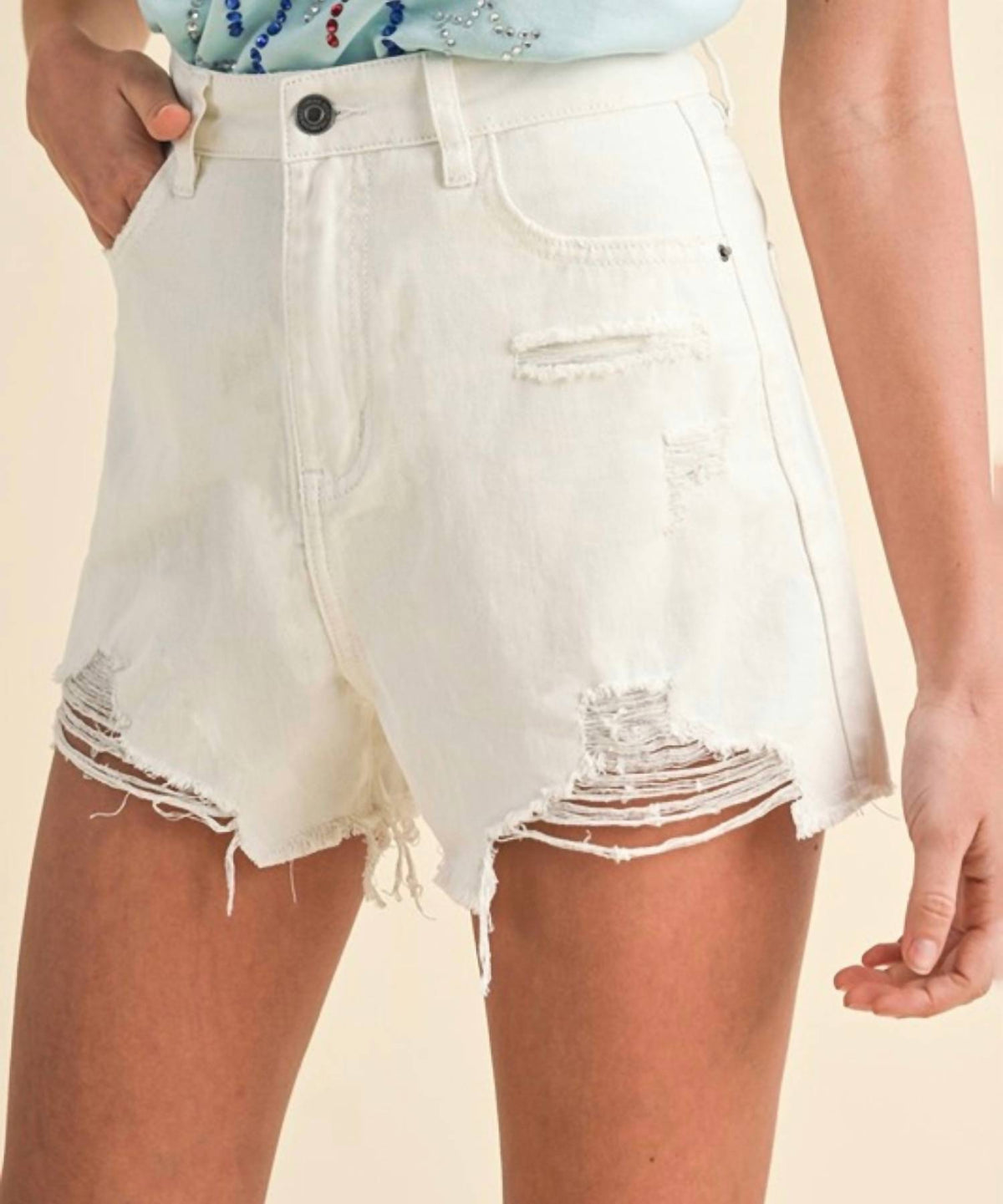 Anniewear - Caleb Cut Off Shorts