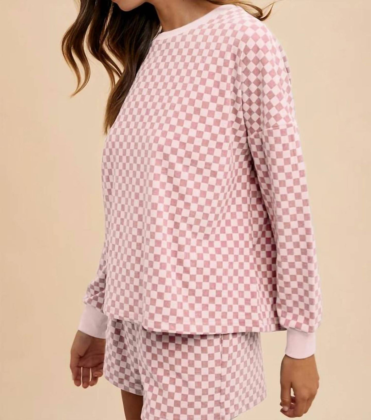 Anniewear - Coastal Check Lounge Set