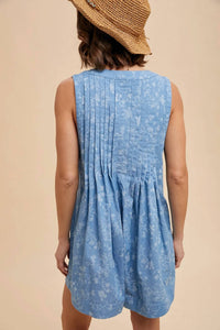 Anniewear - Ricky Bobby- Floral Pintuck Romper