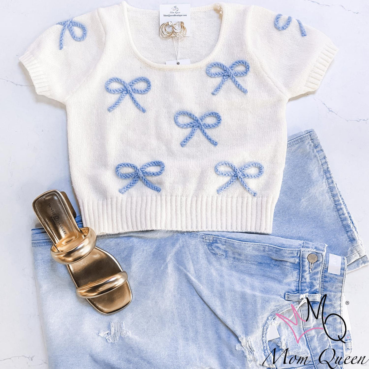 Anniewear - Sawyer Short Sleeve Sweater