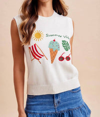Anniewear - Summer Vibes Sweater Vest