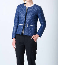 Anorak - Diamond Quilted Puffer Jacket