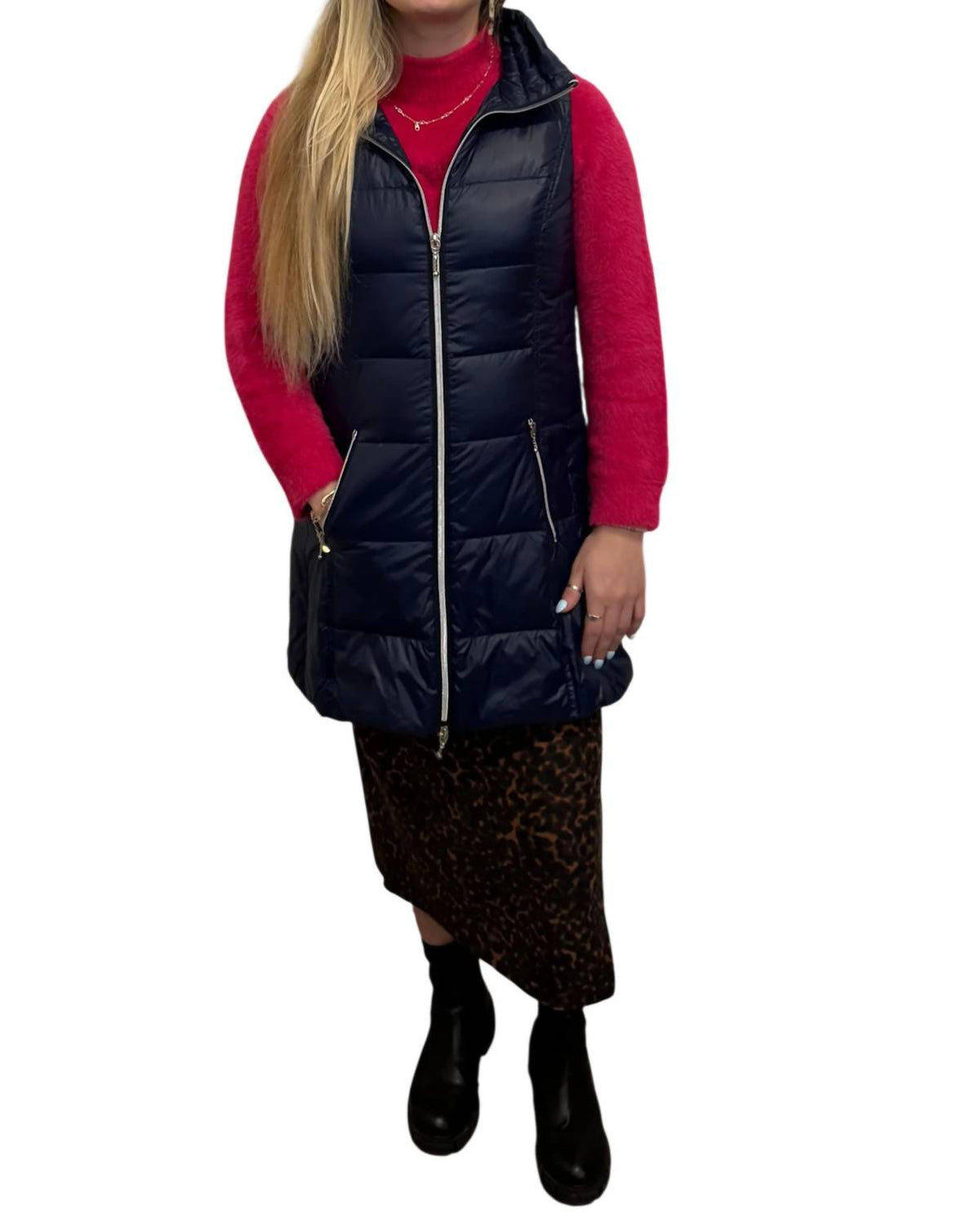 Anorak - Long Down Puffer Vest