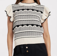 Another Love - Bethany Cap Sleeve Sweater