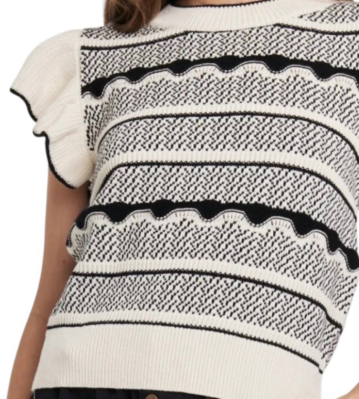 Another Love - Bethany Ruffle Top