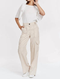 Another Love - Cairo Cargo Pants - beige - clothing - nylon - blend