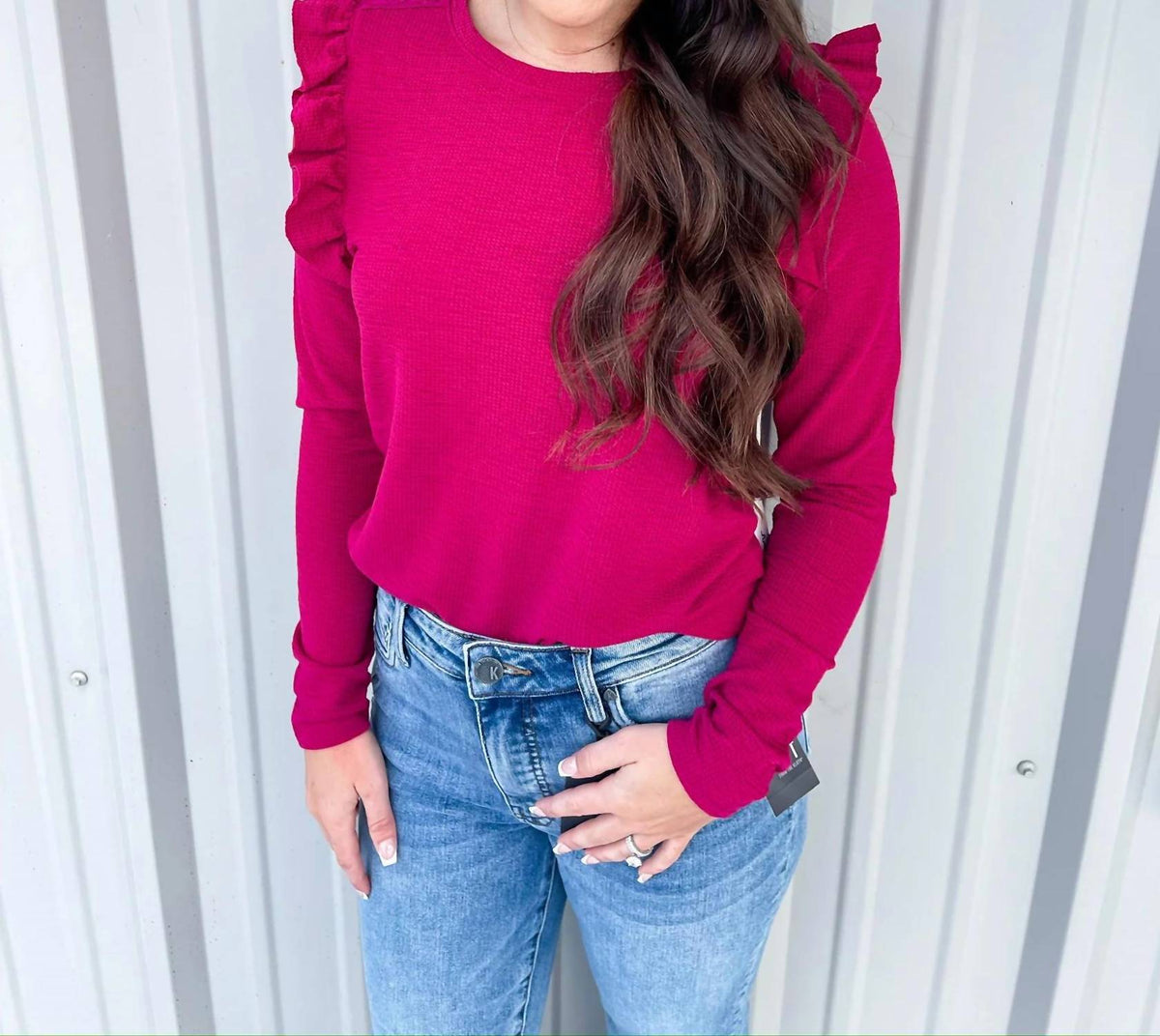 Another Love - Camden Ruffle Top