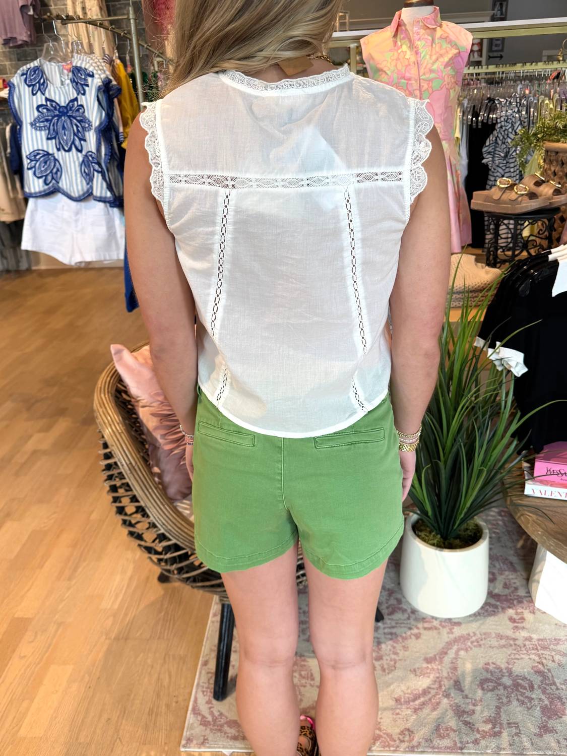 Another Love - Carlisle Patch Pockets Shorts