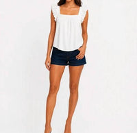 Another Love - Kim Ruffle Sleeve Top