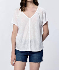 Another Love - Raya Raglan Sleeve Tee - clothing - cotton - blend - shirts
