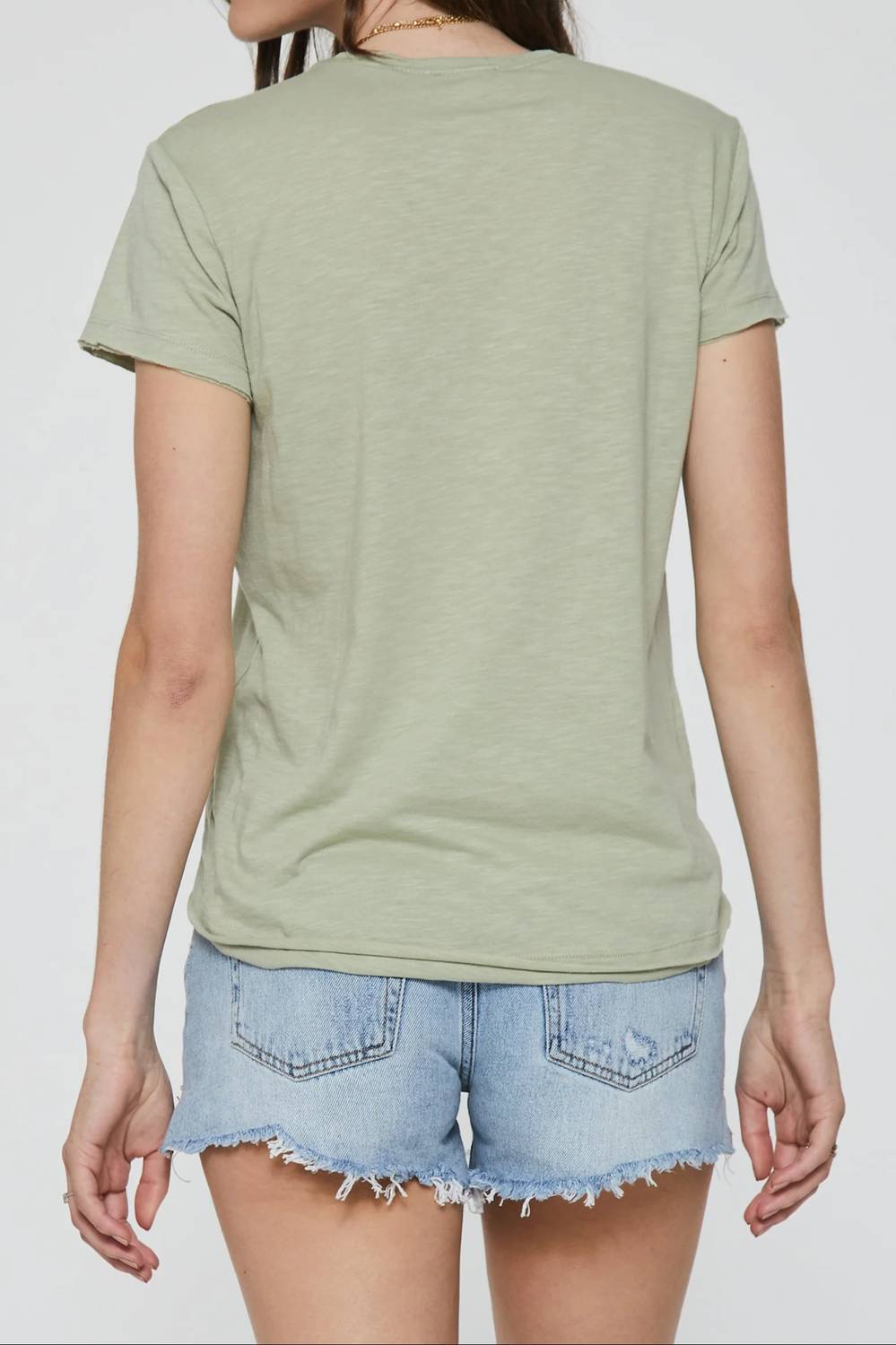 Another Love - Yvet Tee - clothing - cotton - blend - green