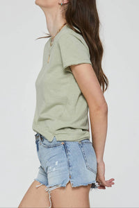 Another Love - Yvet Tee - clothing - cotton - blend - green